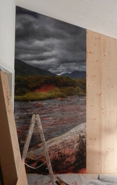 Digitaltapete Highland Stile