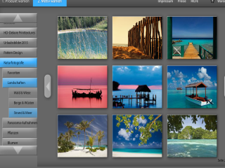 Fototapeten ansehen und auswählen
